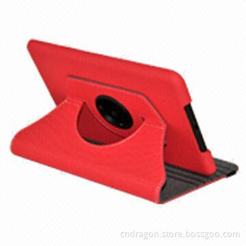 Swivel Case for iPad Mini, with Glue Stand, OEM Orders are Welcome